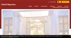 Desktop Screenshot of hotelmayorca.it